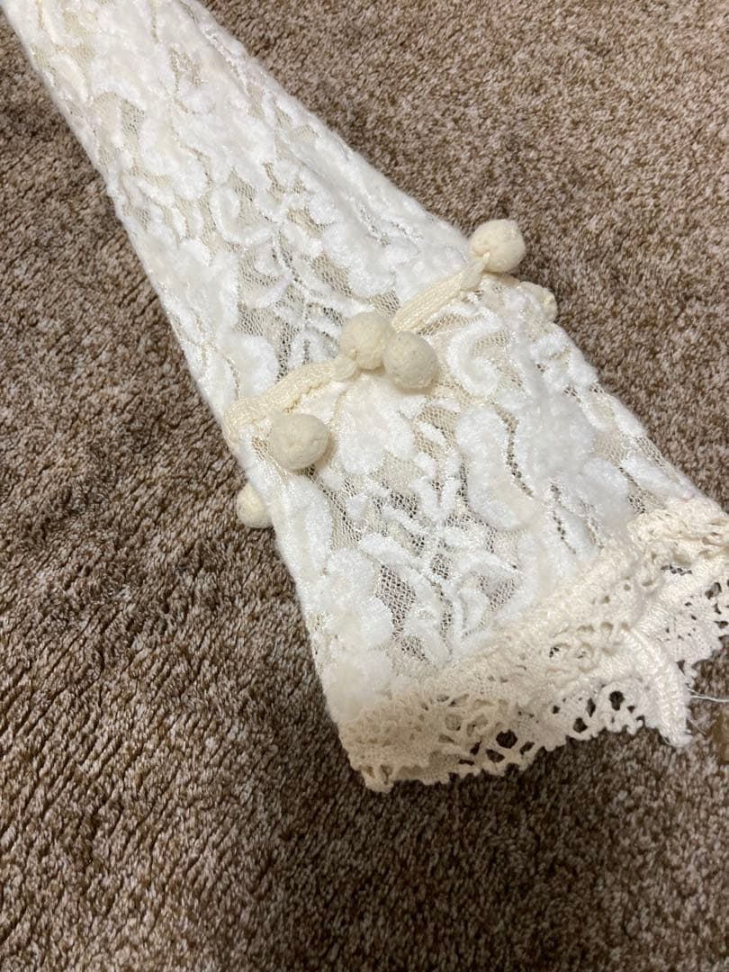 美品 ツーピース フラメンコ衣装　ストレッチ生地　レースブラウス