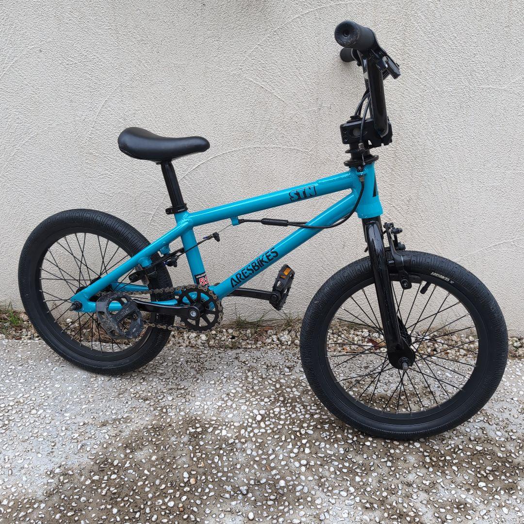 Ares Bikes STN BMX自転車 青 16インチ