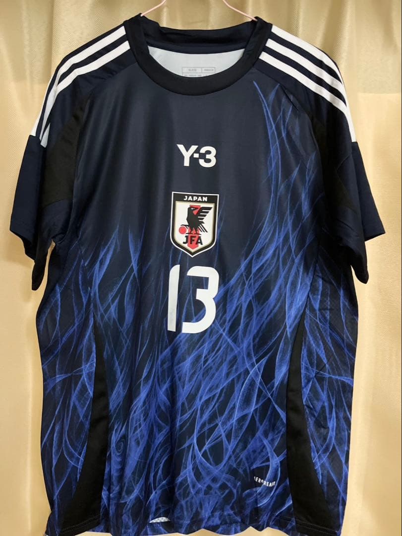 Y-3 日本代表 サッカーシャツ 中村敬斗 13番 Lサイズ