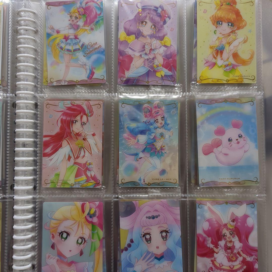 プリキュアウェハース　カード5弾位まで？