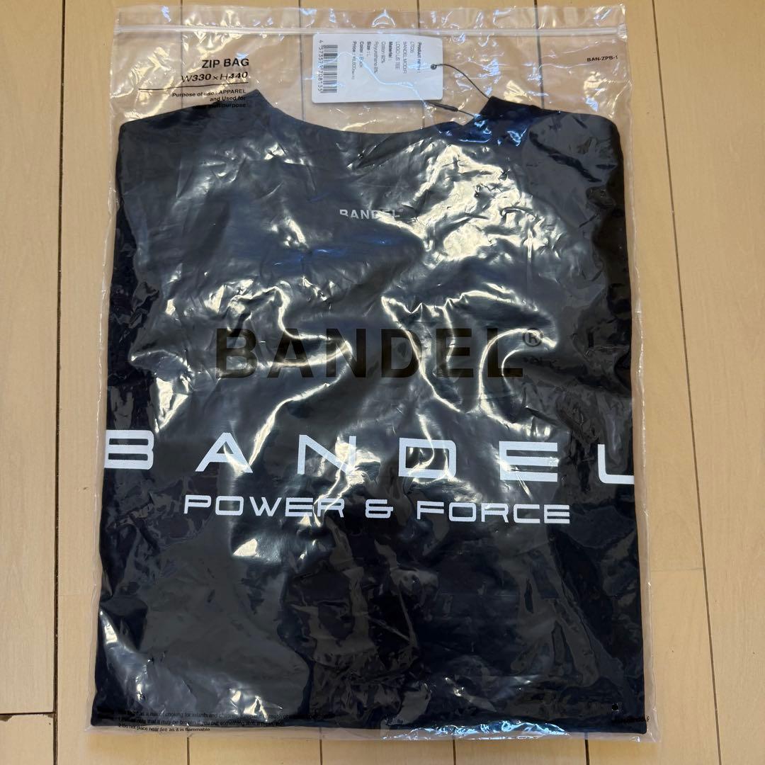 新品未使用BANDEL アスレチックカット 長袖シャツ L ブラック