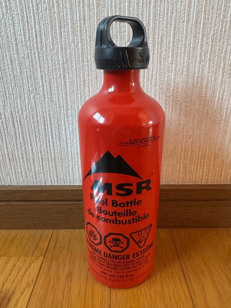 新古品MSR ウィスパーライトインターナショナル シングルバーナー 燃料ボトル付