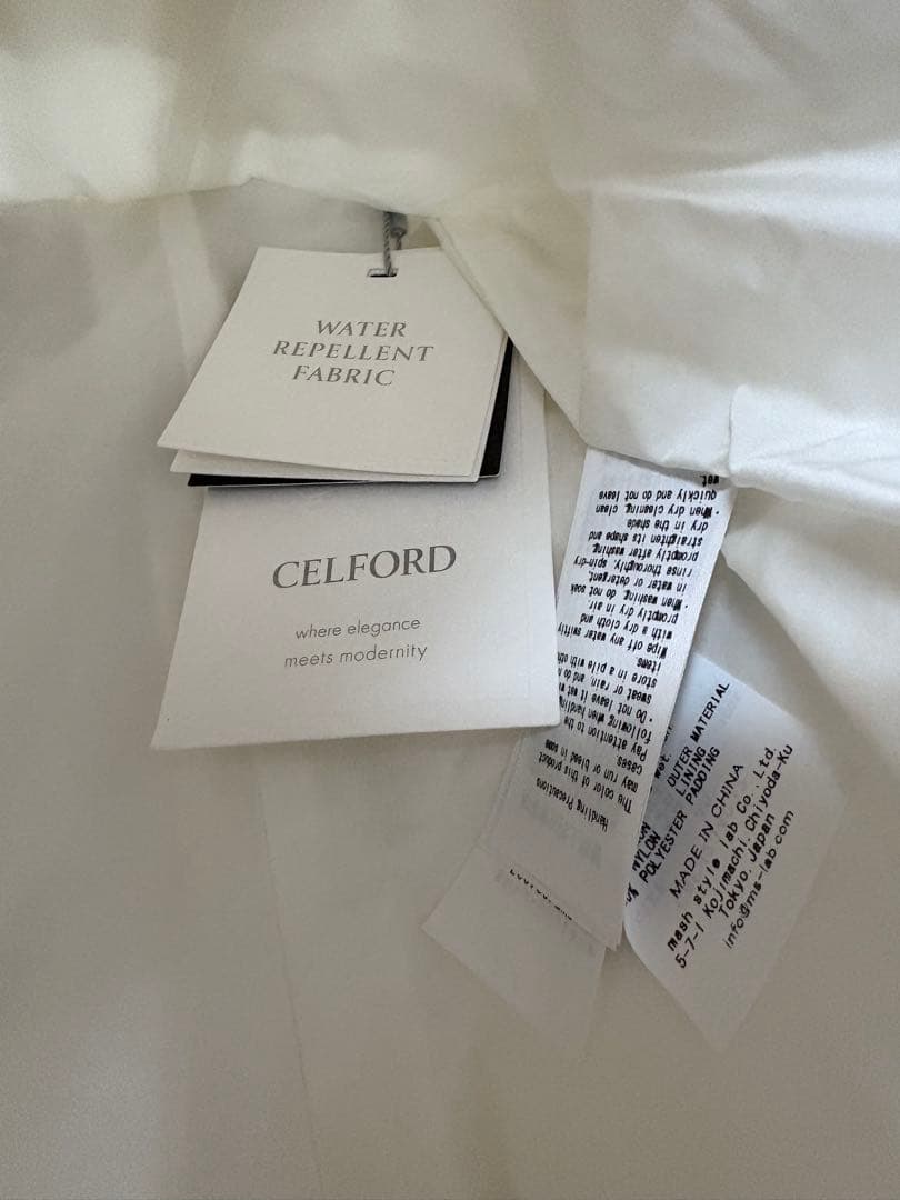 新品未使用☆CELFORD GOLF キルティングベスト　36