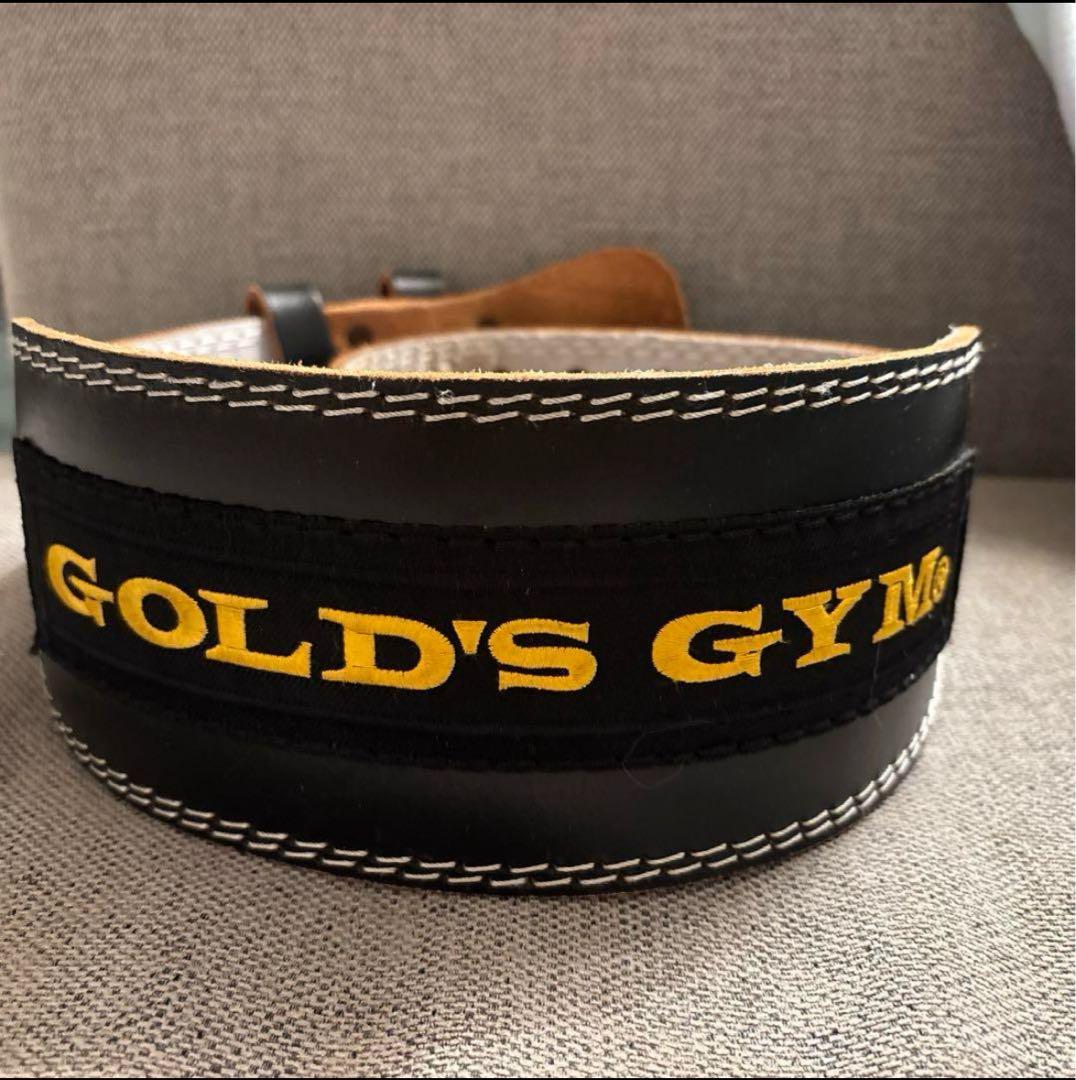 GOLD'S GYM ゴールドジム　パワーベルト＆パワーグリップ2点セット
