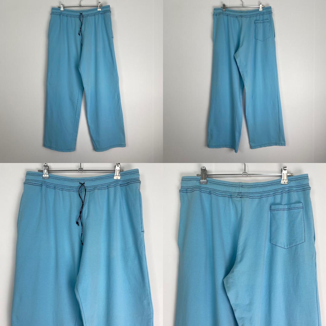 ヴェルサーチ　セットアップ　ジャージ　ロゴ刺しゅう　奇抜カラー　上L 下XL
