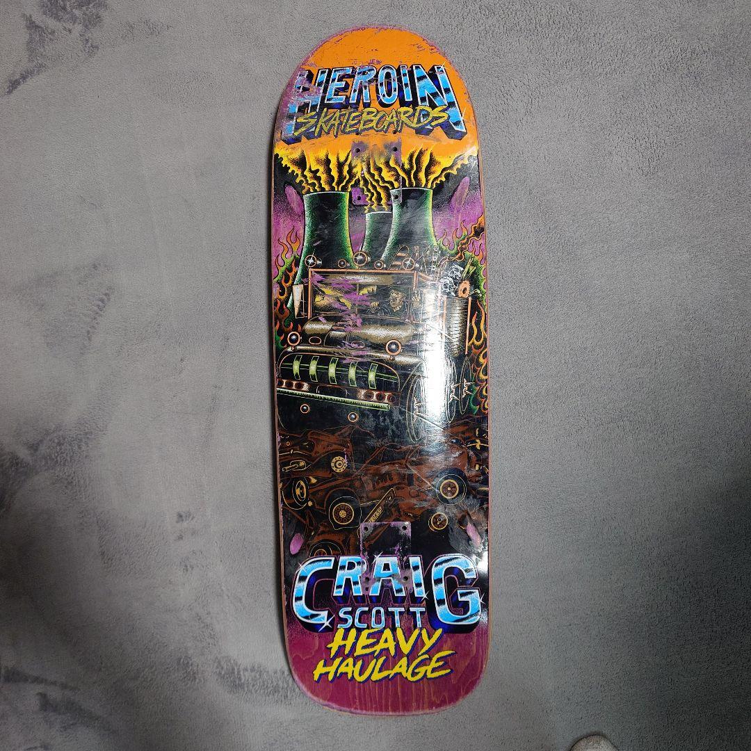 スケートボード Heroin Skateboards Craig Scott