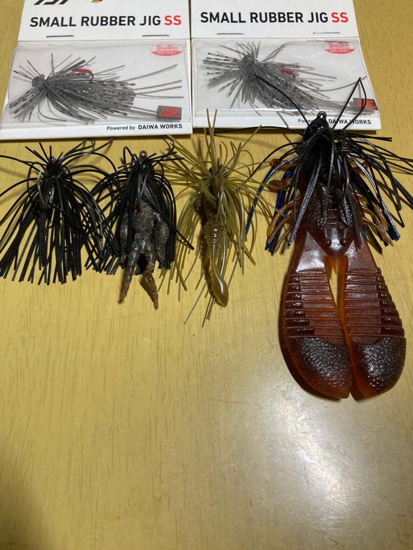 Dジグ　スモールラバージグSS マルチジグSS カバージグSS エグチャンク
