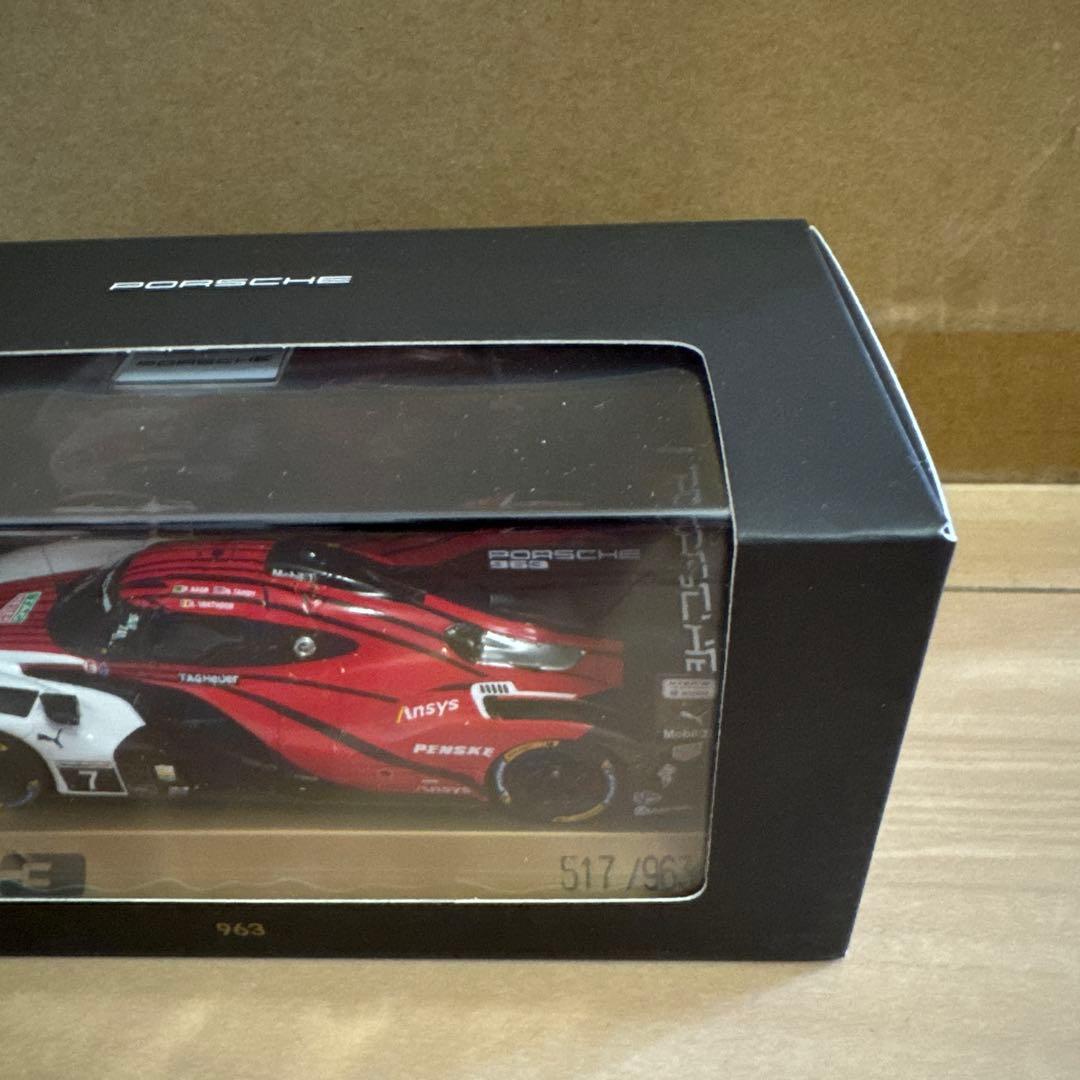 【超希少】【限定963台】Porsche 963 スパーク製1/43モデル