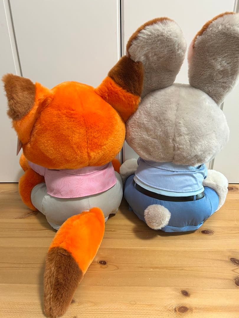コストコ　ズートピア　ぬいぐるみ　ニック　ジュディ
