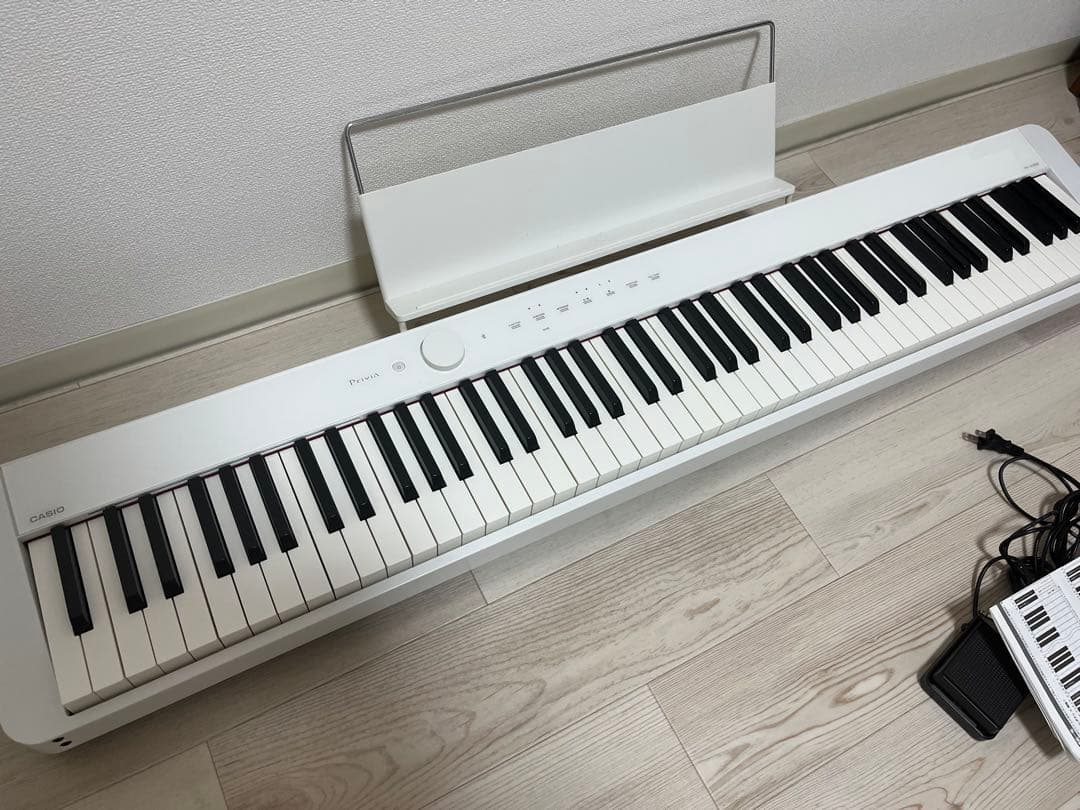 【ジャンク】CASIO PX-S1000 ホワイト 電子ピアノ
