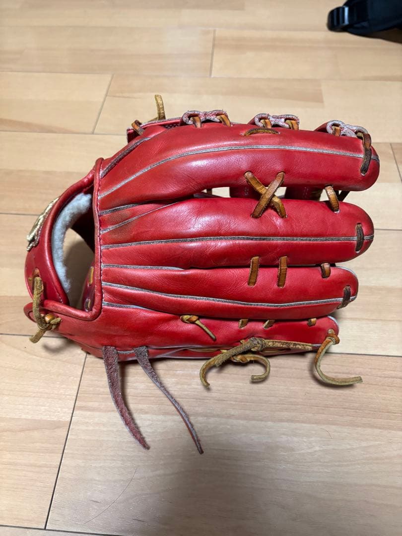 Wilson 硬式グローブ レッド
