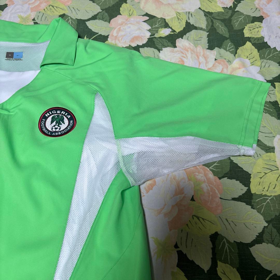 美品【値下げOK】NIKE 2002日韓W杯ナイジェリア代表サッカーシャツ M