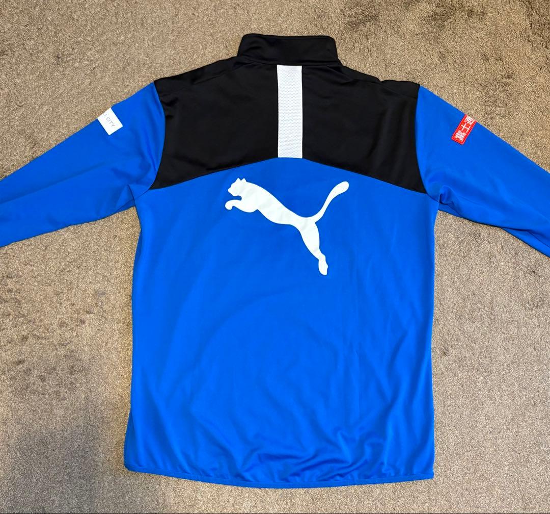 川崎フロンターレ【ハーフジップ・トレーニングトップ】XLフルスポンサーPUMA