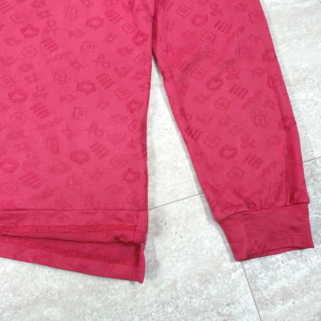 アンパスィ and per se 長袖ポロシャツ LL XL ロゴ刺繍 メンズ