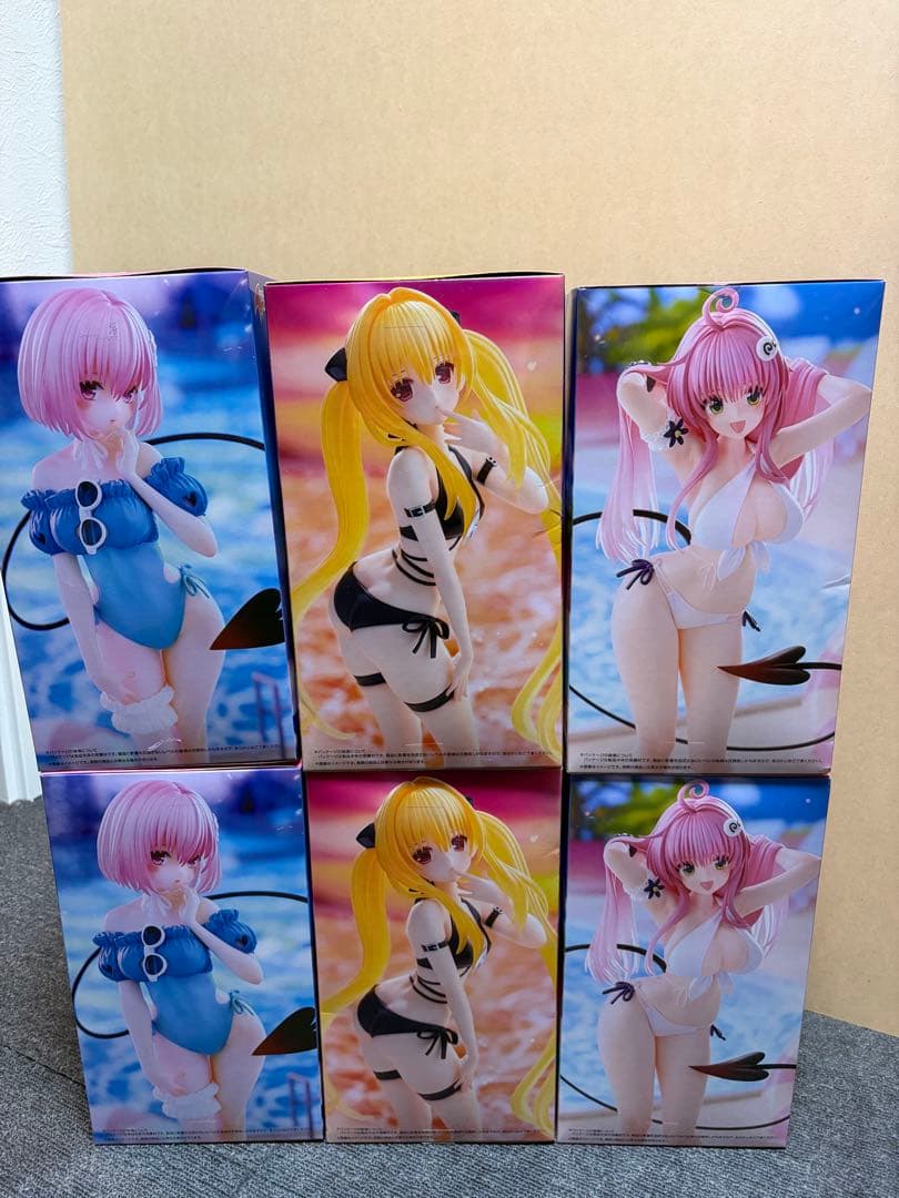 To LOVEる　とらぶる　フィギュア　モモ　ララ　ヤミ　金色の闇　まとめ売り