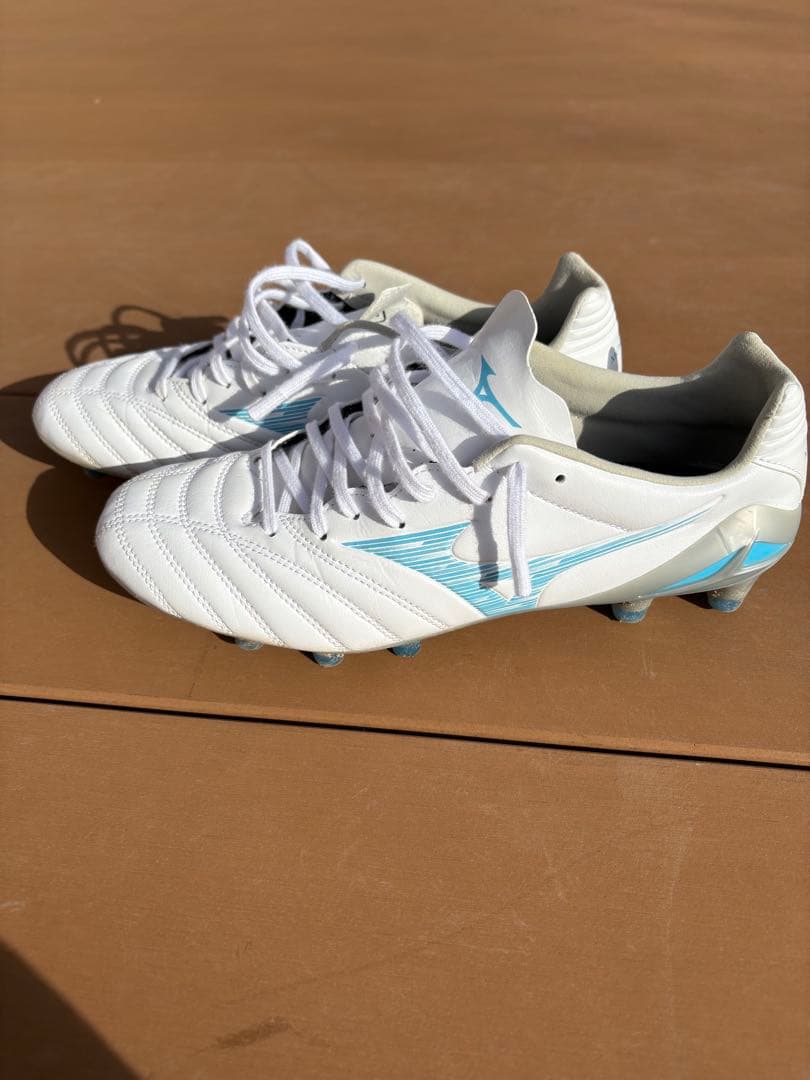 【美品】MIZUNO モナルシーダ NEO III PRO 白×青