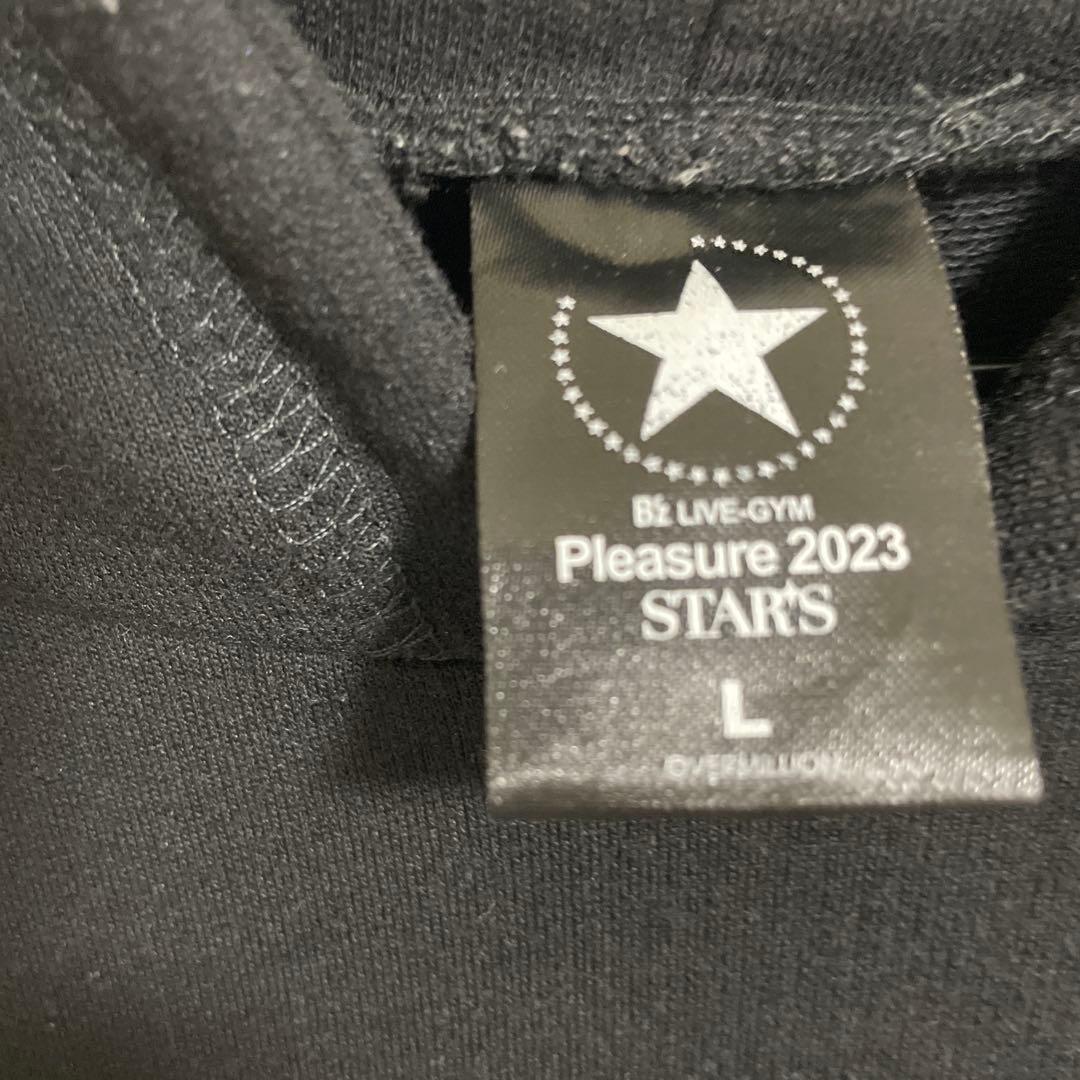 B'z LIVE-GYM Pleasure 2023 STARS パーカー　L
