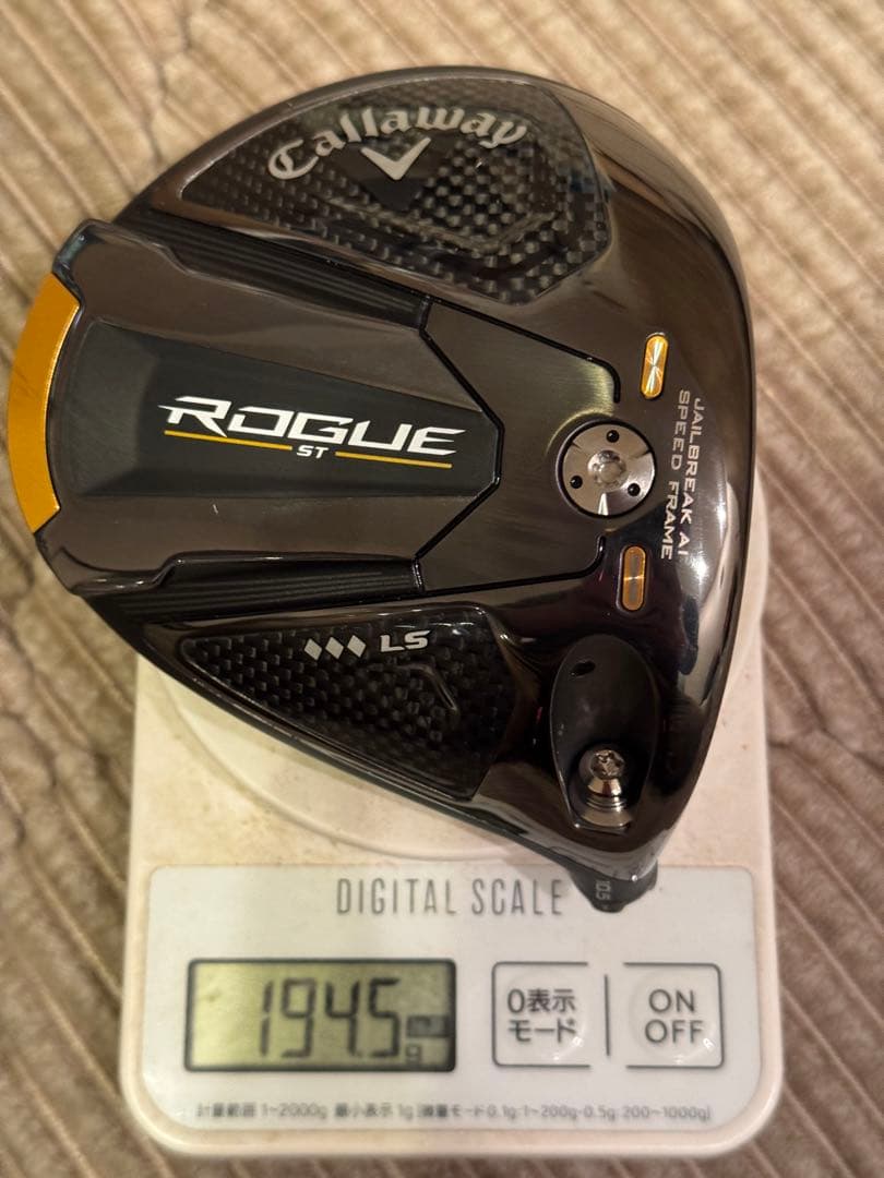 超美品 ローグST トリプルダイヤモンド LS 10.5度 ヘッド