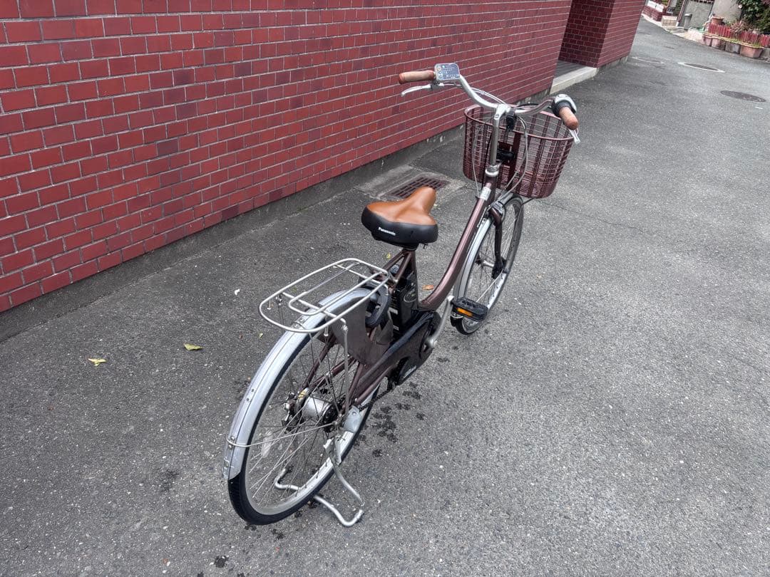Panasonic 電動アシスト自転車 ブラウン