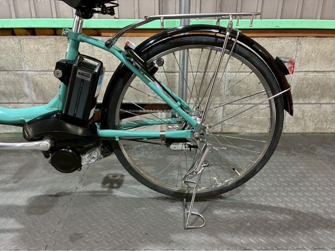 №8590電動自転車ブリヂストン アシスタ 24インチ ミントグリーン