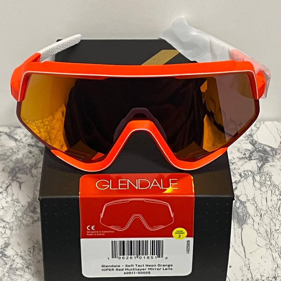 100% ワンハンドレッド サングラス Glendale Neon Orange