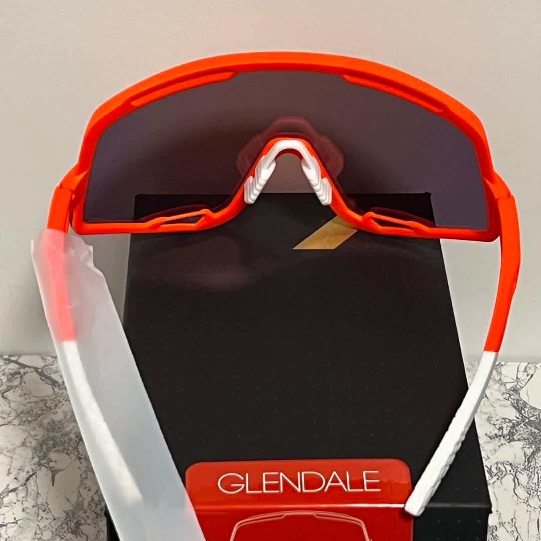 100% ワンハンドレッド サングラス Glendale Neon Orange