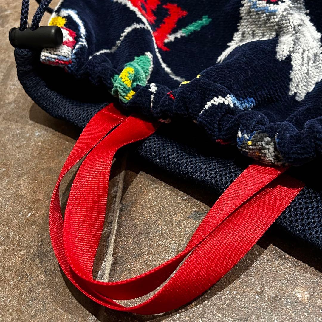 FEILER KNAPSACK ナップサック　ゴルフ　ネイビー系