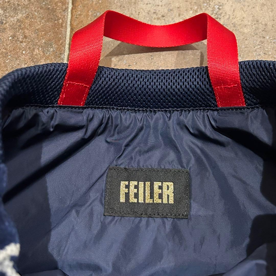 FEILER KNAPSACK ナップサック　ゴルフ　ネイビー系