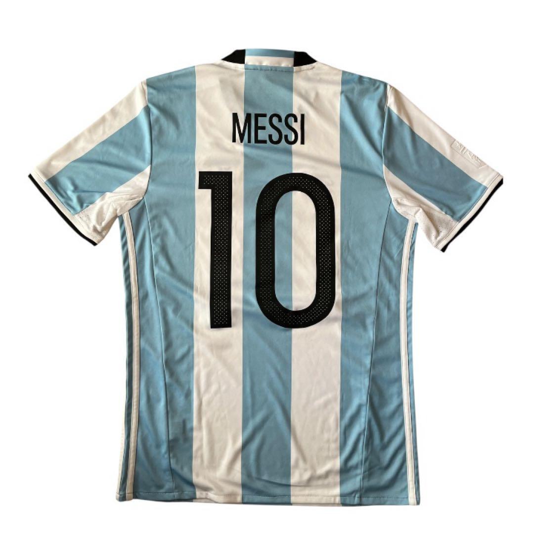 adidas 2016 アルゼンチン代表 メッシ 10番 シャツ Mサイズ