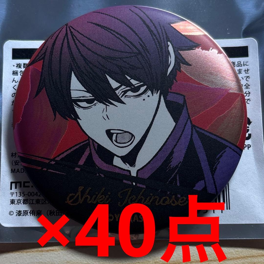 桃源暗鬼　一ノ瀬四季　缶バッジ　40点セット