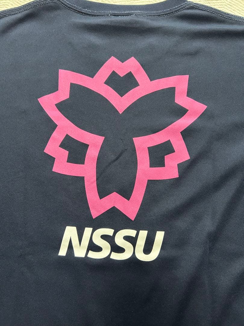 【非売品】日本体育大学 バレーボールTシャツ ネイビー　Lサイズ