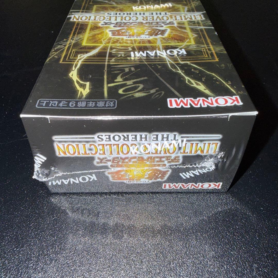 【未開封】遊戯王OCG 1BOX シュリンク付リミットオーバーコレクション