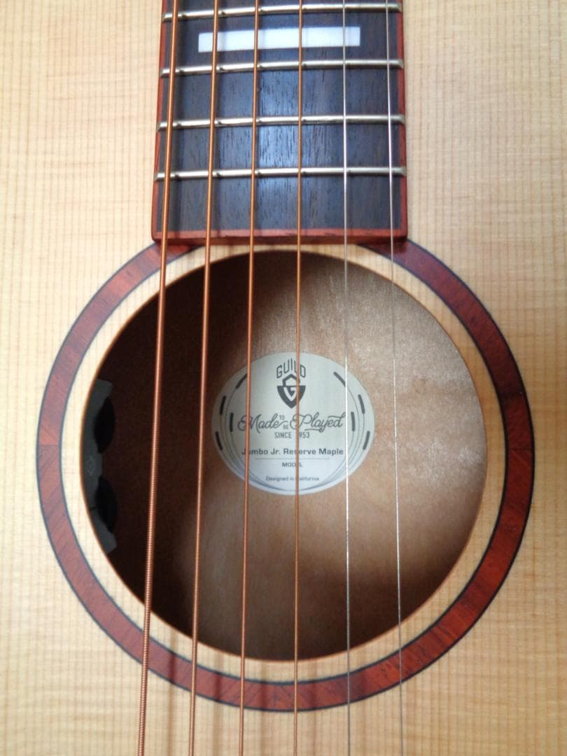 GUILD Jumbo Jr. Reserve Maple　新品同様！　エレアコ