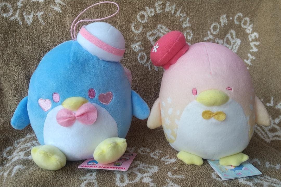 タキシードサム　桜満開　パステルエンジェル　いちご　苺　ぬいぐるみ　マスコット