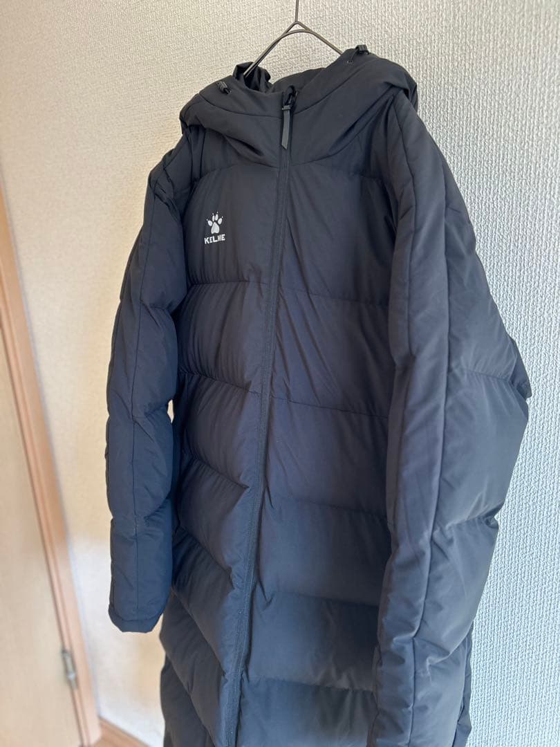 ✨極美品✨KELME ケルメ ベンチコート ロングコート 2XL 中綿 防寒