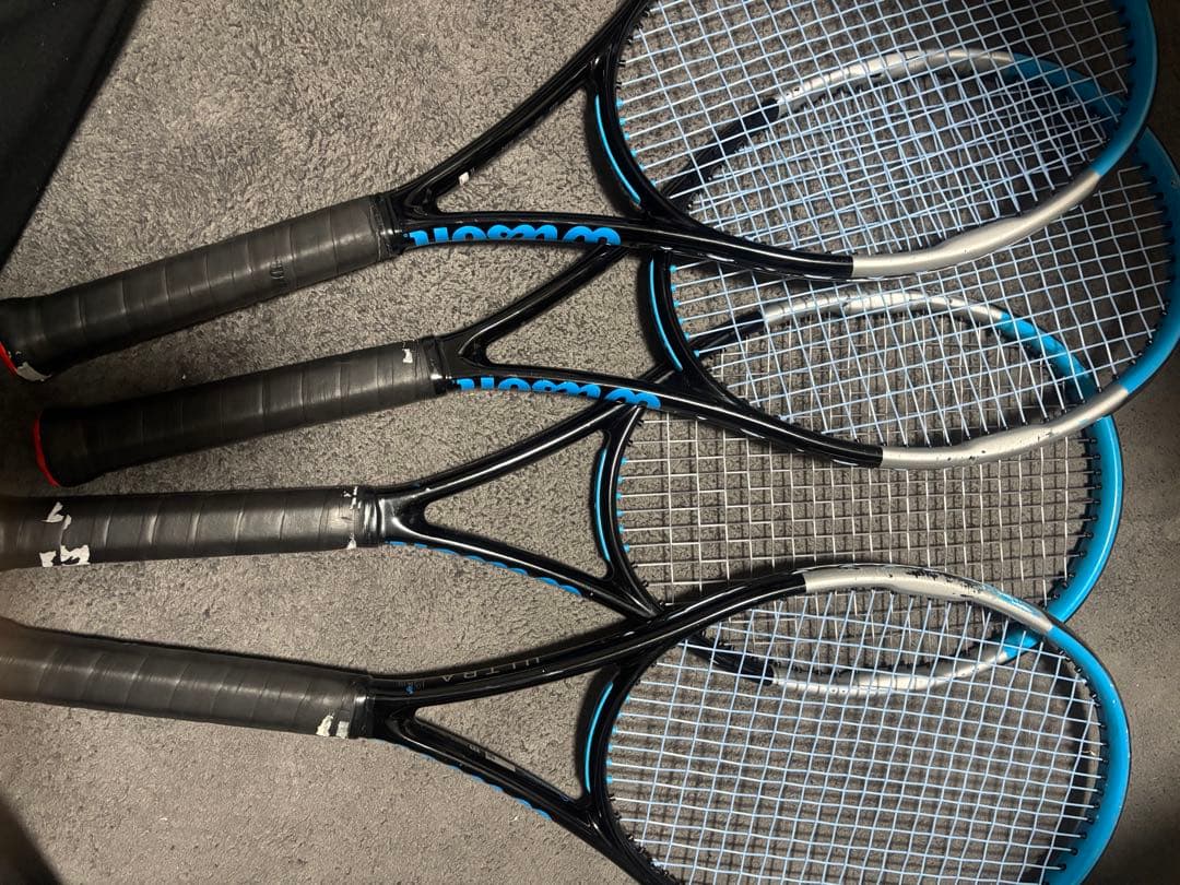バラ売り可能Wilson ウルトラツアー95jp グリップ３　4本セット