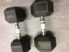 半額処分　ヘックスダンベル 22.5㎏×2個