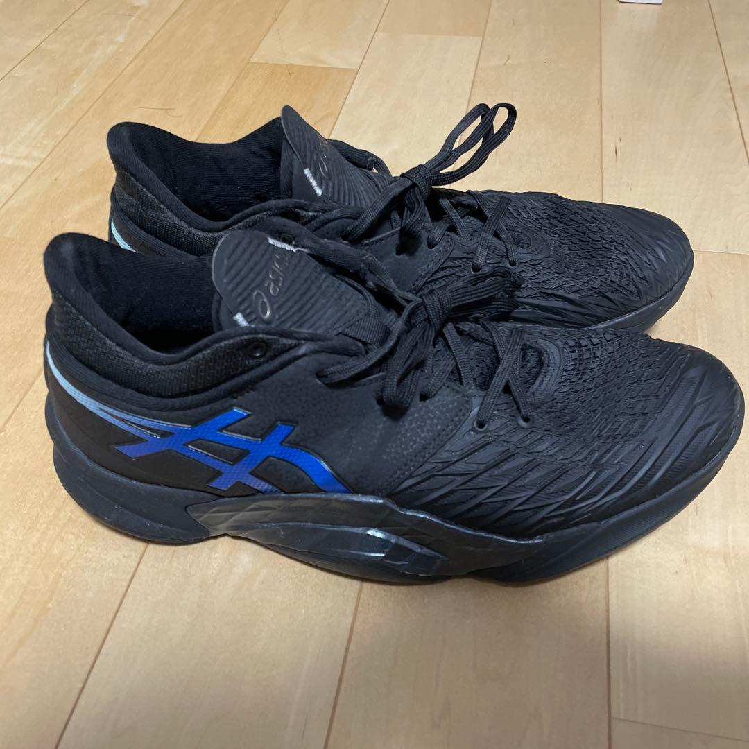 ASICS バスケットボールシューズ ブラック/ブルー