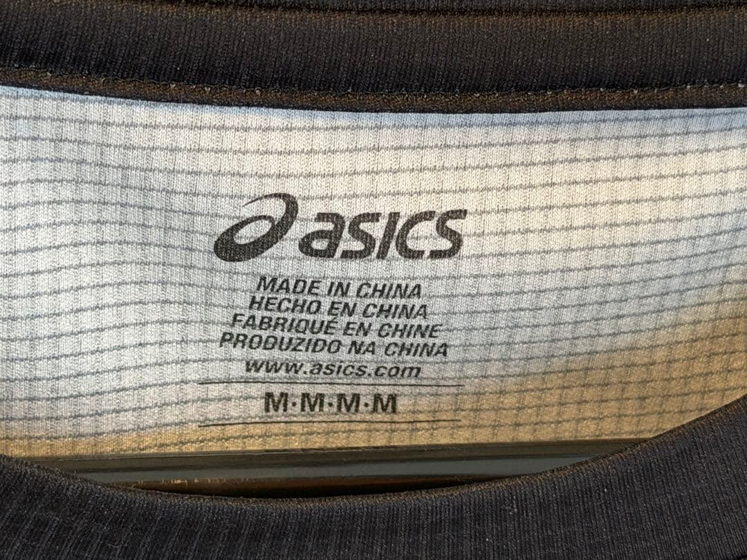 asics 東京マラソン2026 ランニングシャツ M 黒