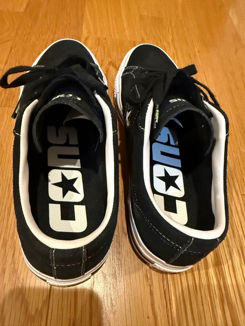CONVERSE CONS ブラックスニーカー