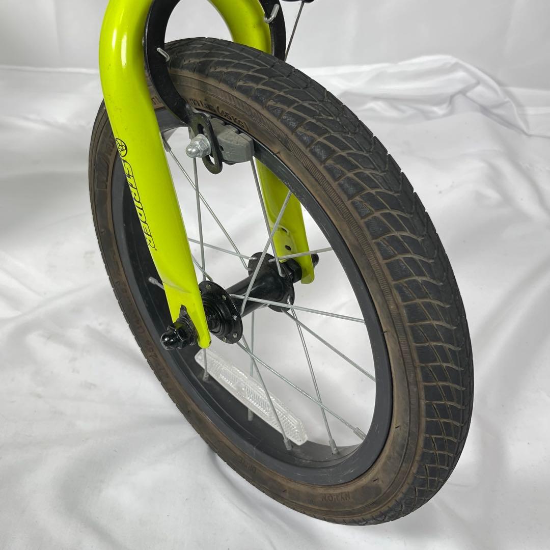 自転車　ストライダー 14x STRIDER 14インチ　ライムイエロー