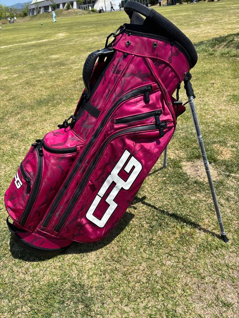 【美品】CPG GOLF キャディバッグ新品フードカバー・FW/UTカバー付き