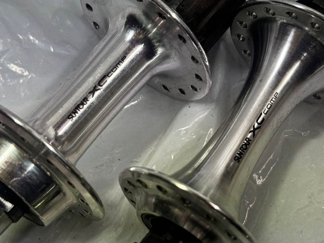 SHIMANO XC COMP アルミハブ 2個セット