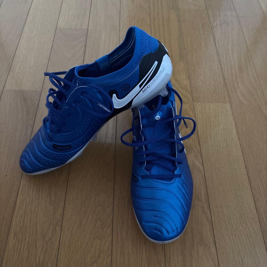 Nike Tiempo 青 サッカーシューズ