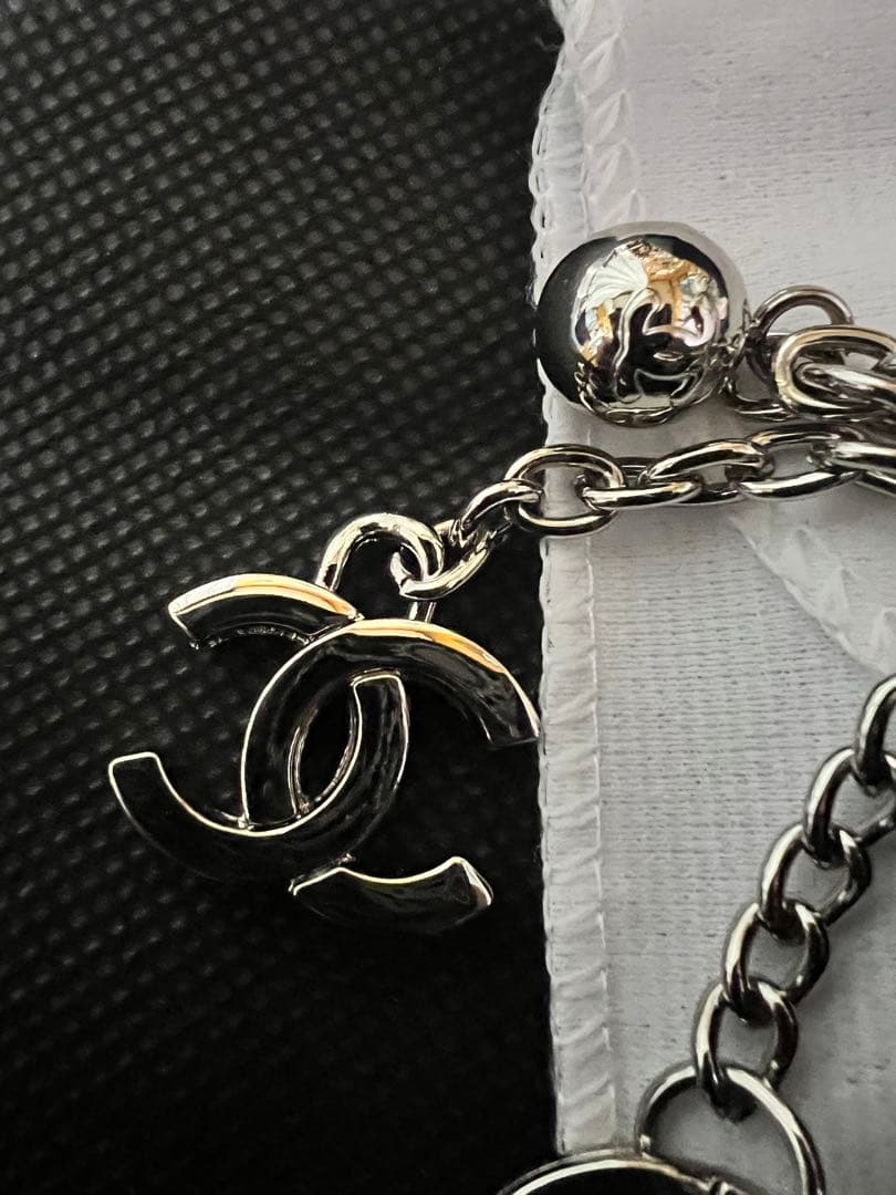 CHANEL ノベルティ キャビアスキン 小銭入れ、カードケース