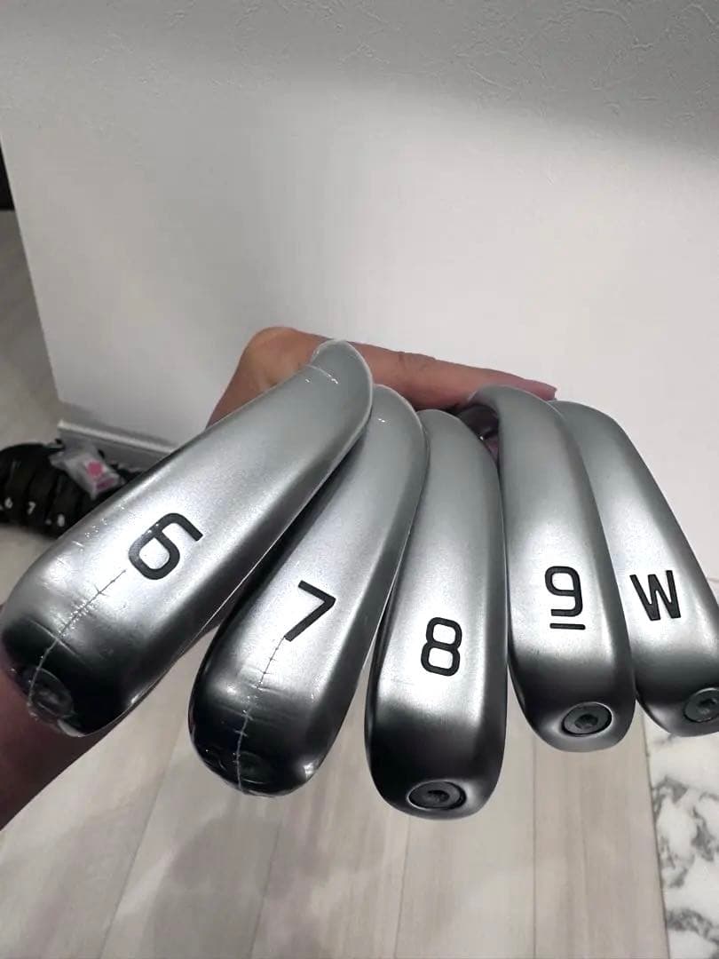 【2本新品】PING g440 アイアンセット 6〜W 5本セット　カバー付き