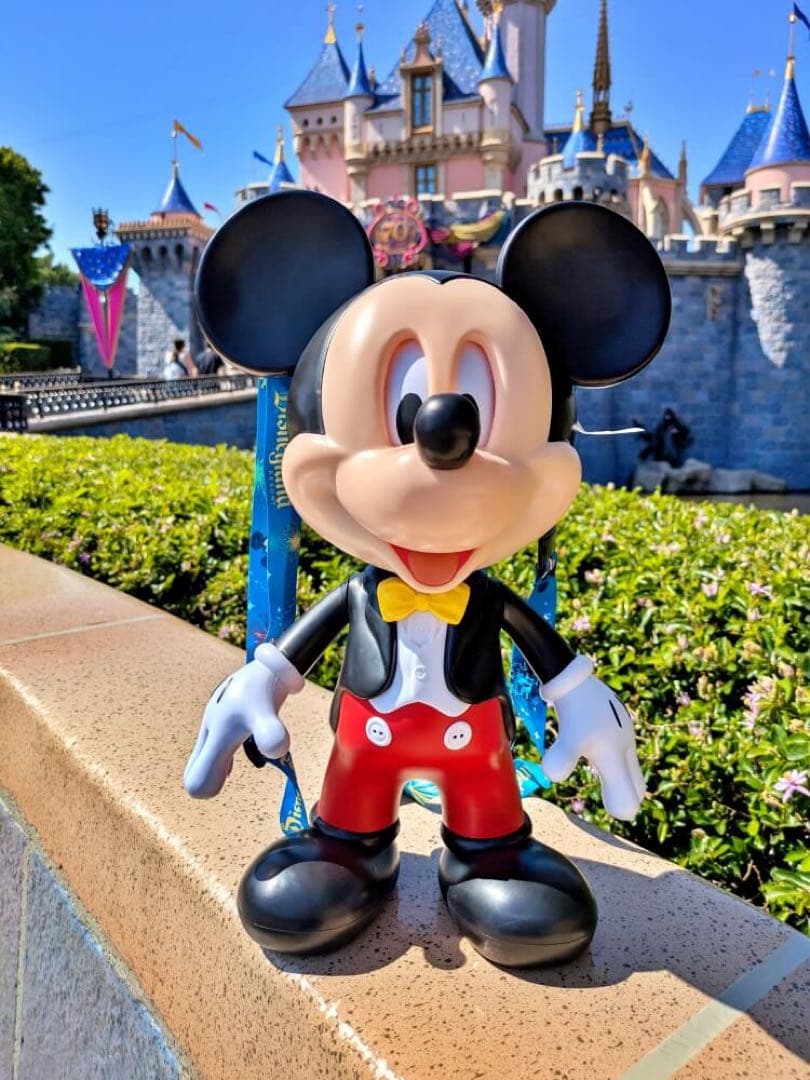 カリフォルニアディズニー　ポップコーンバケット　動くミッキーマウス　正規品