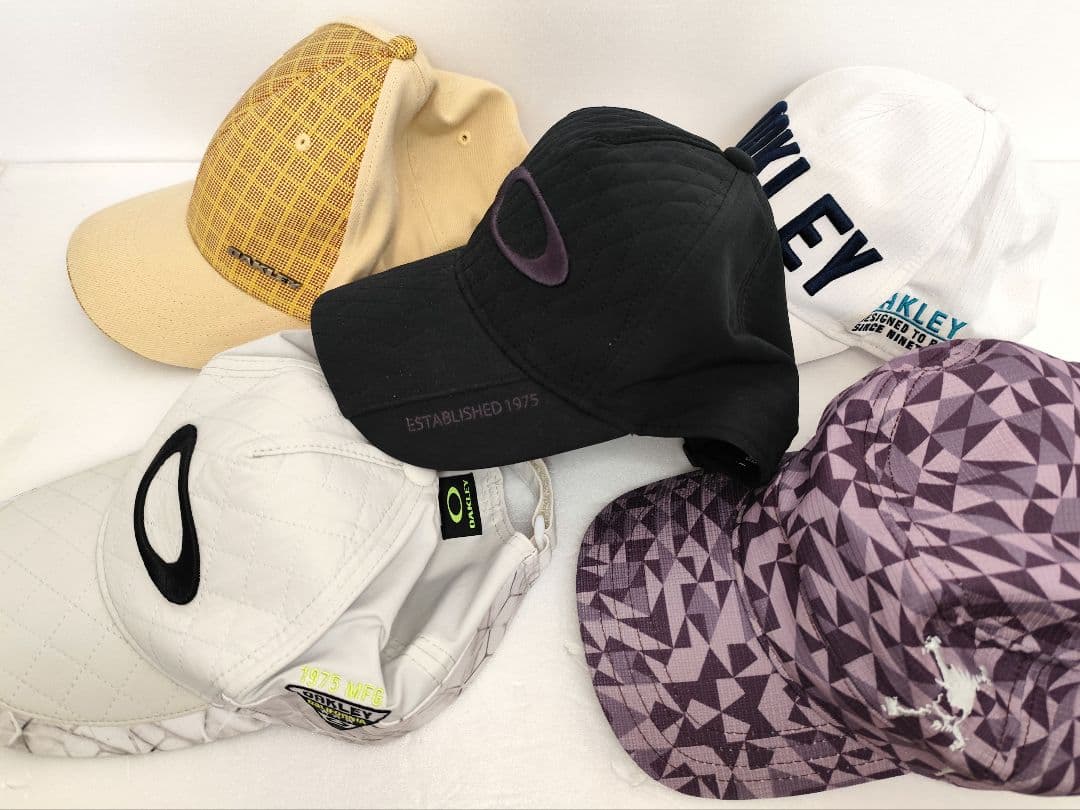 Oakley オークリー キャップ 5点セット ゴルフ タウン 良好