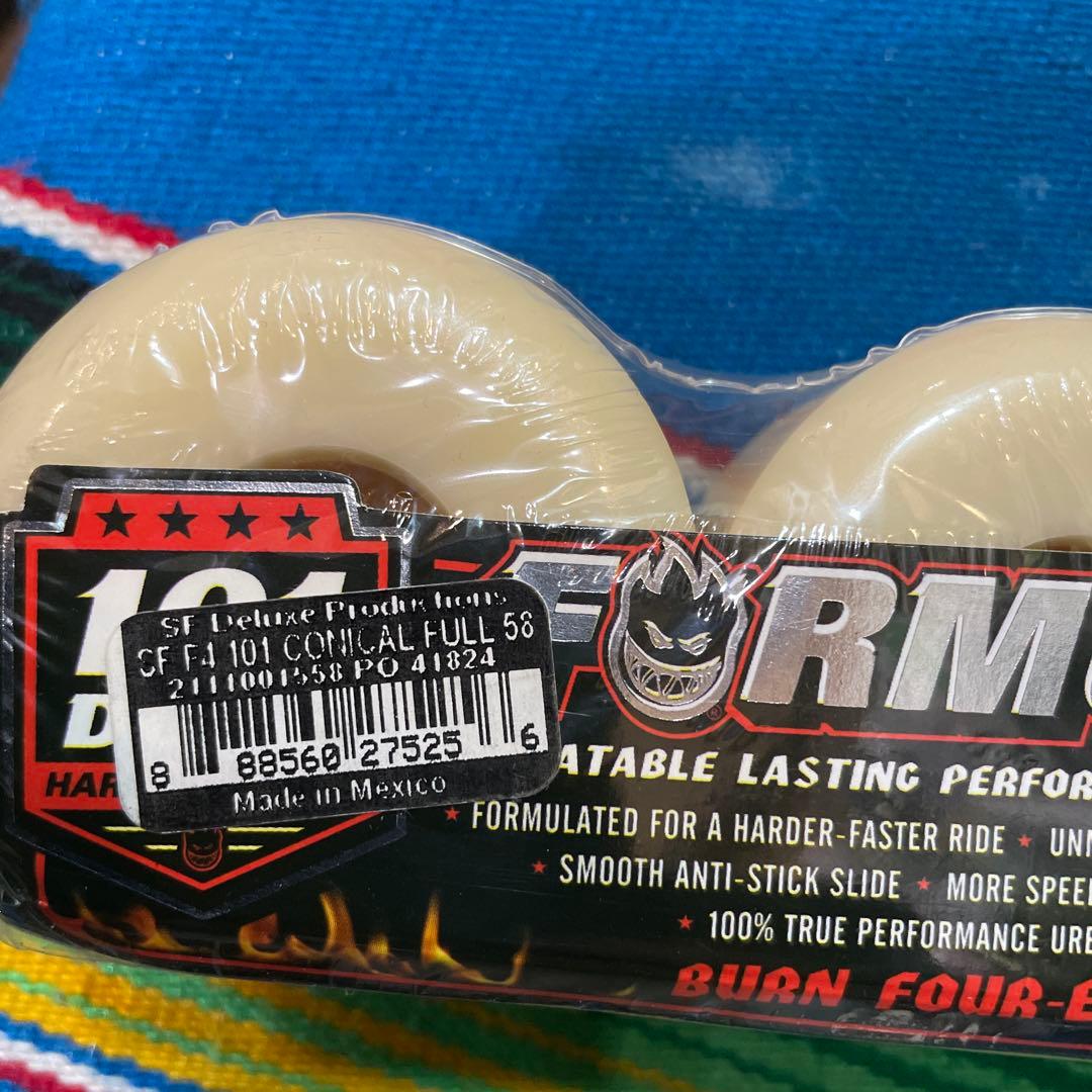 スケートボード Spitfire Formula Four 101Duro 58mm