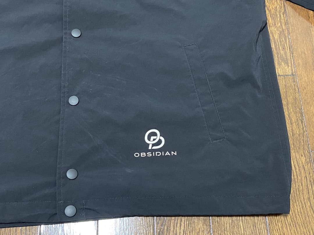 OBSIDIAN/オブシディアン COACH JKT コーチジャケット ブラック